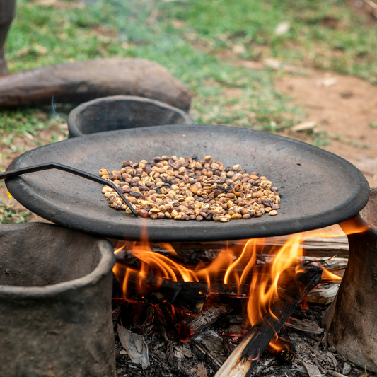 Performing an Ethiopian coffee ritual requires care and precision. Here's a step-by-step guide: